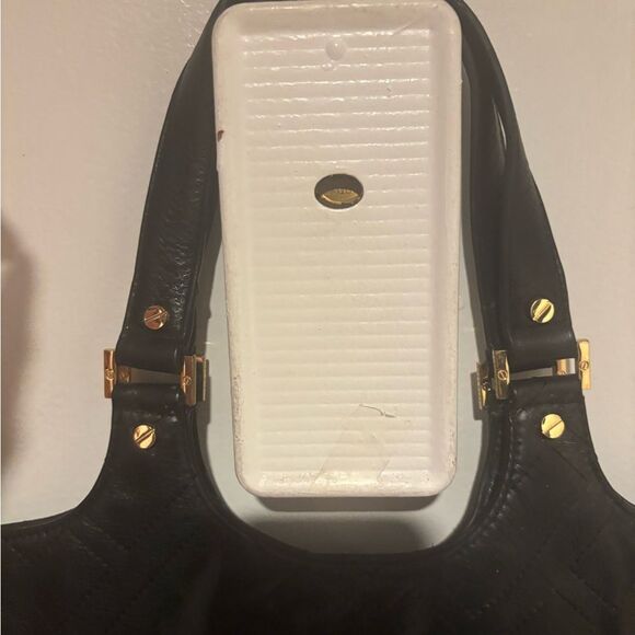 Tory Burch Bombe Leather Tote logo purse designer handbag t design accessory bag - Picture 7 of 14